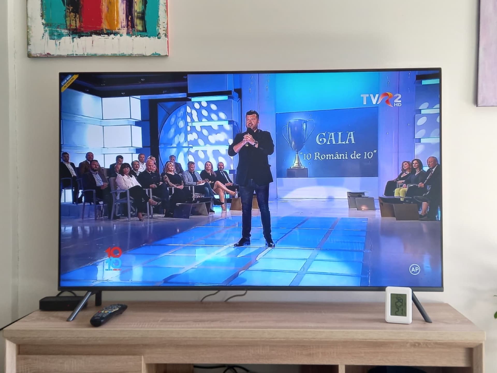 Stage presence of Tenor Gabriel Birjovanu