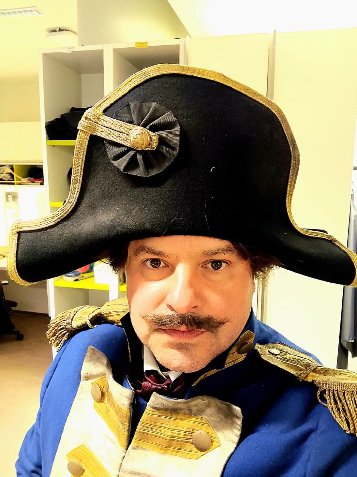 Gabriel Birjovanu performing a key aria