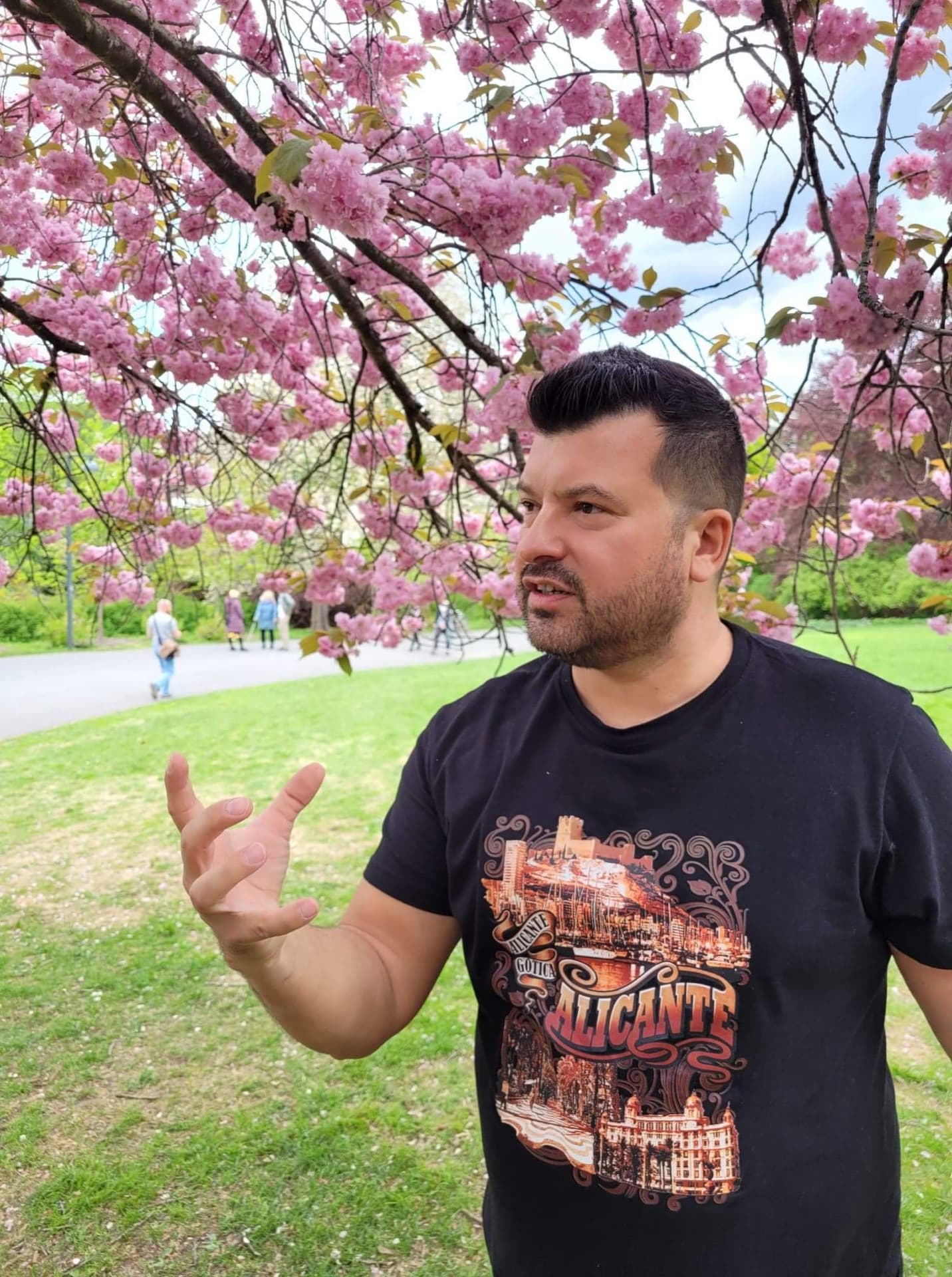 Gabriel Birjovanu full costume opera portrait