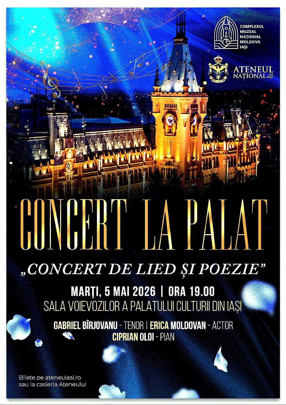 Concert la Palat — Concert de Lied și Poezie
