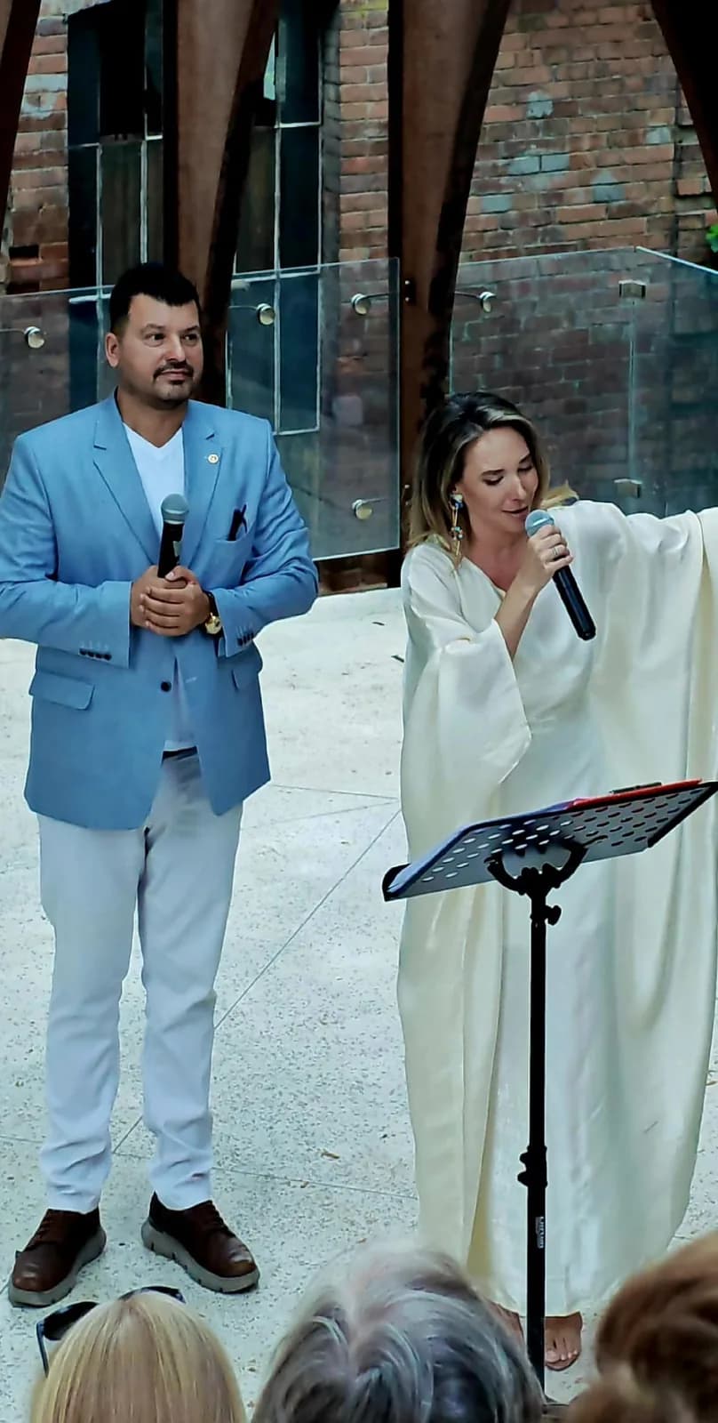 Gabriel Bîrjovanu și soprana în recital în aer liber, Iași 2026